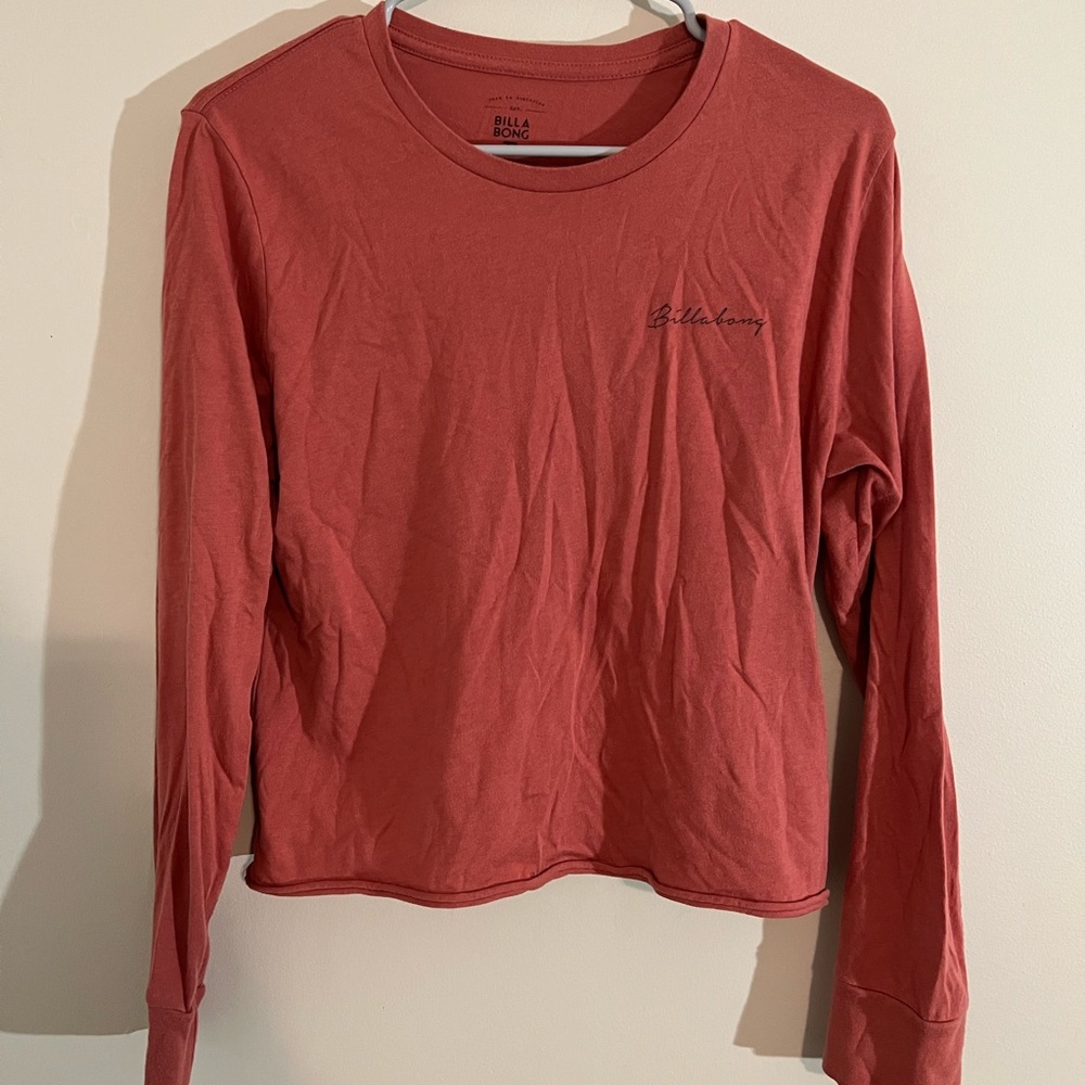 Billabong cropped long sleeve